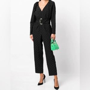 Tanya Taylor Talisa Jumpsuit In Black Size M NWT